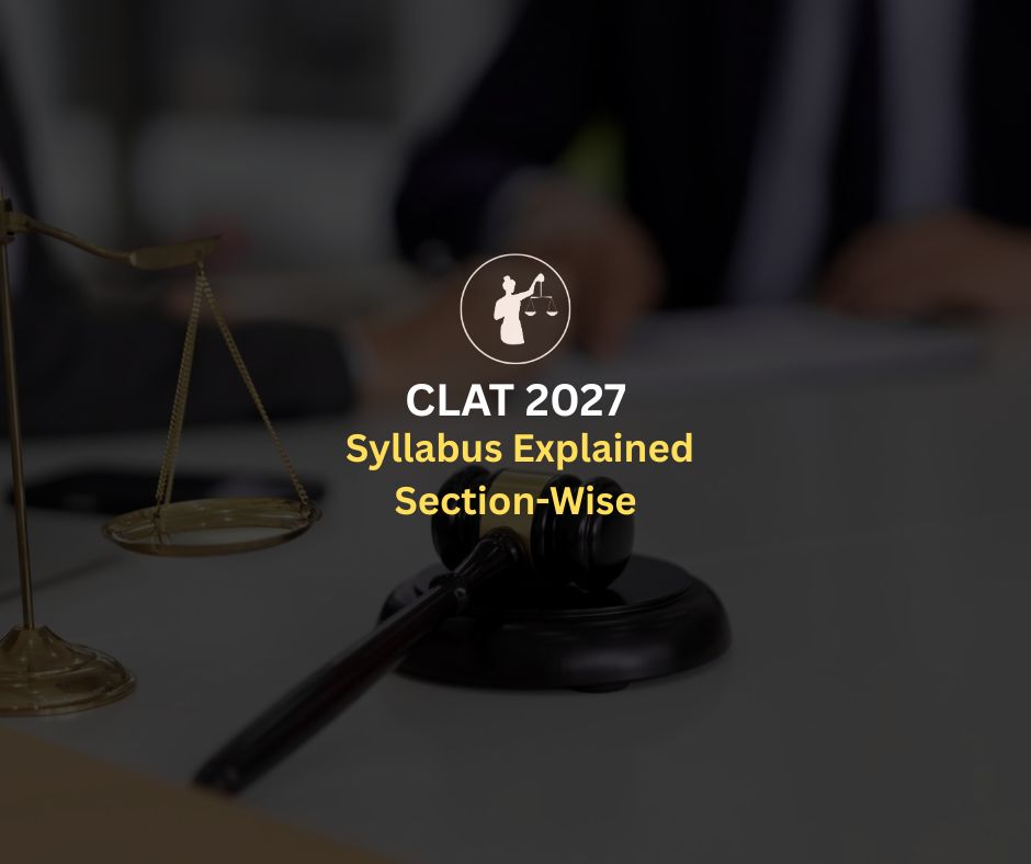 CLAT 2027 Syllabus Explained: Section-Wise Breakdown