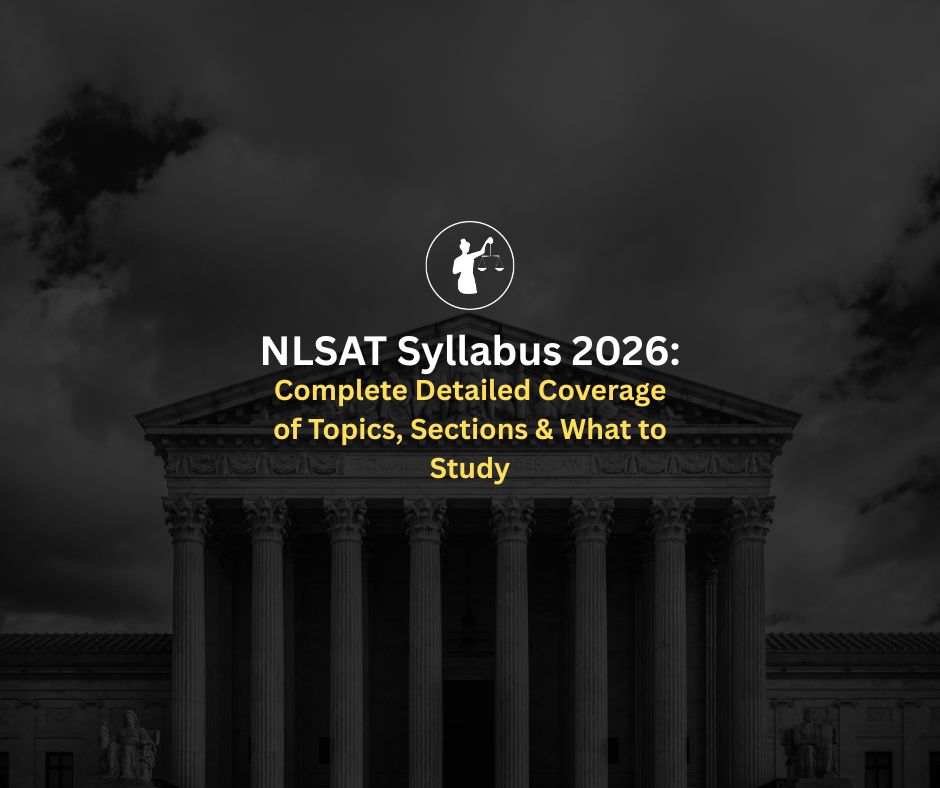 NLSAT Syllabus 2026: Complete Topics & Section Guide