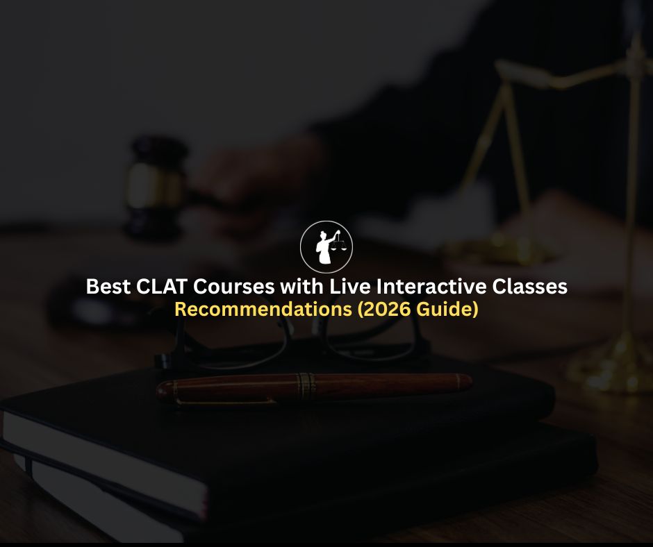 Best CLAT Courses with Live Classes (2026 Guide)