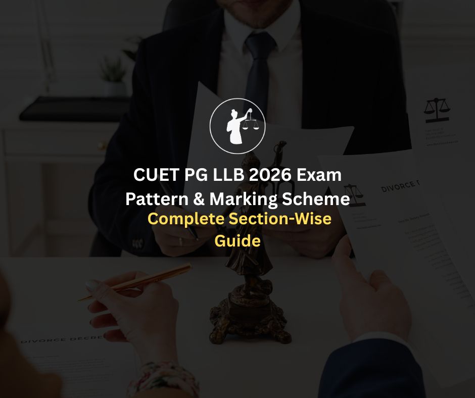 CUET PG LLB 2026 Exam Pattern & Marking Scheme Guide