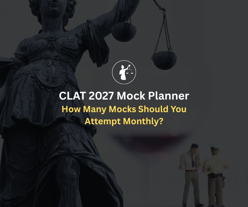 CLAT 2027 Mock Planner: How Many Mocks Each Month