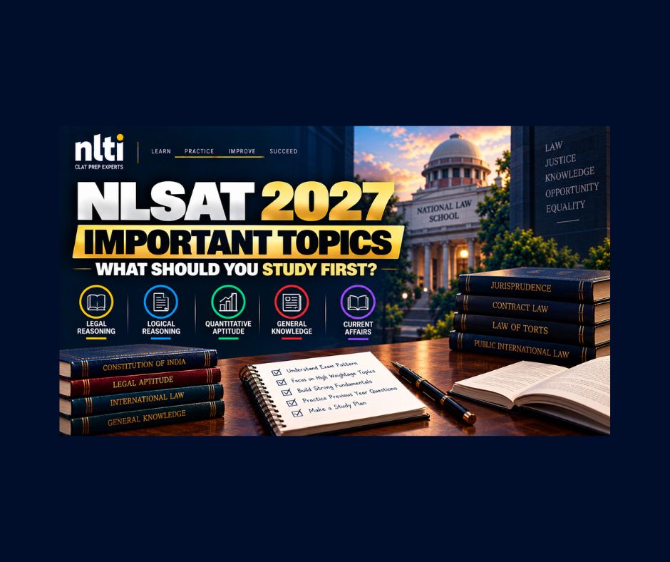 NLSAT 2027 Important Topics: What Should You Study First?