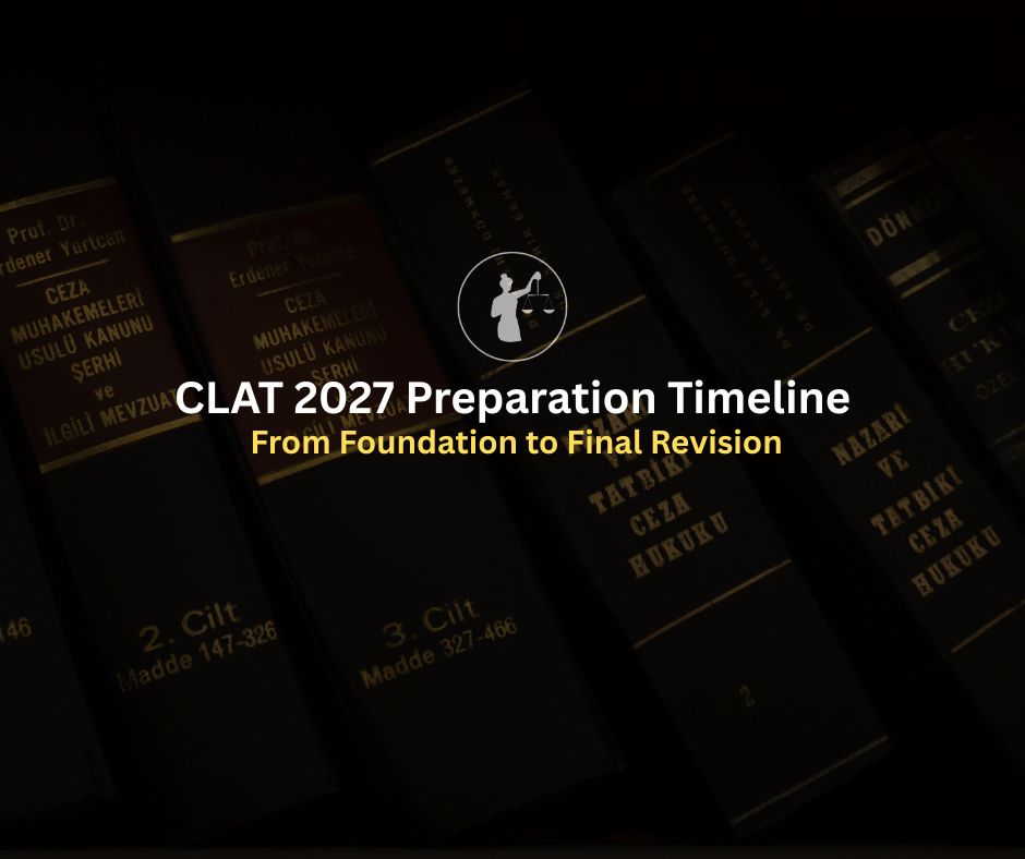 CLAT 2027 Preparation Timeline - Complete Study Plan