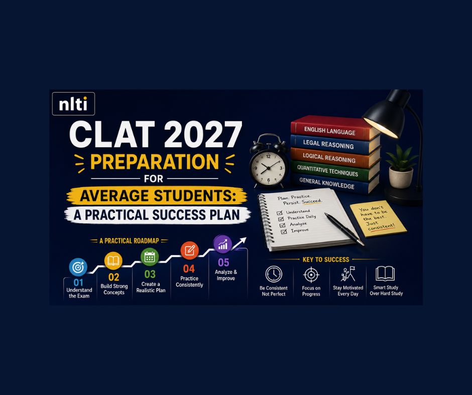 CLAT 2027 Preparation Plan for Average Students