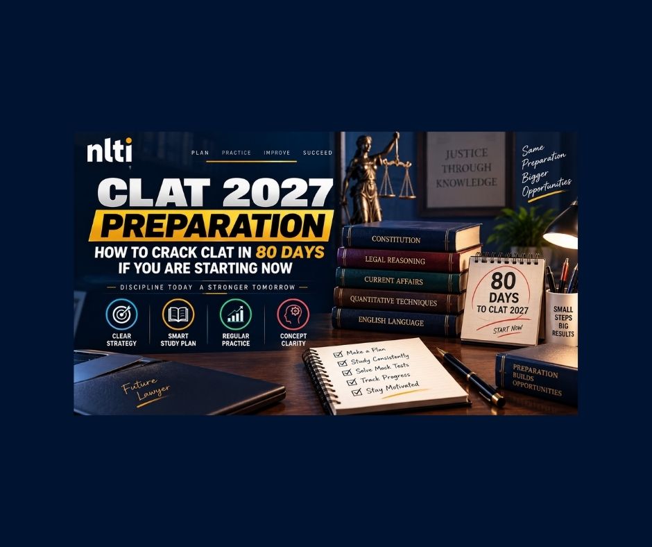 CLAT 2027: How to Crack CLAT in 80 Days