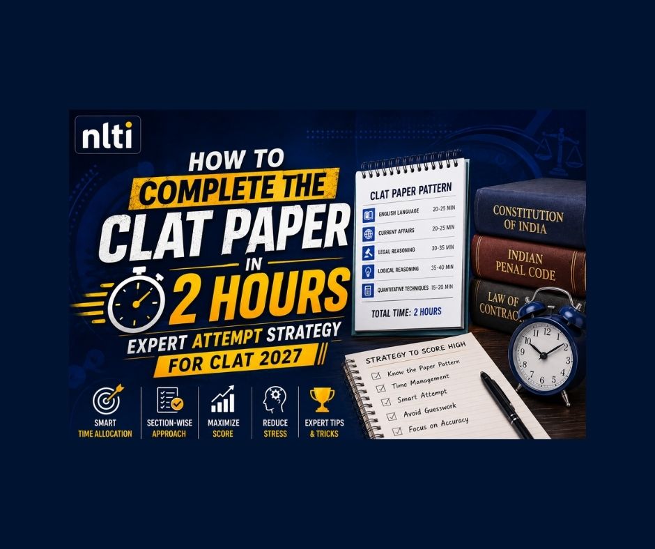 CLAT 2027: How to Complete the Paper in 2 Hours