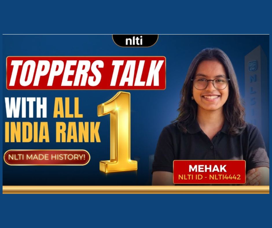 AIR 1 in NLSAT 2026: Mehak’s Success Journey