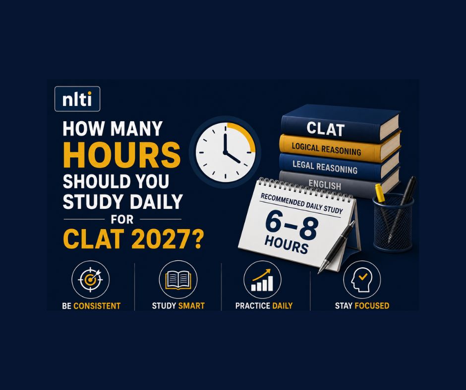 How Many Hours to Study Daily for CLAT 2027?