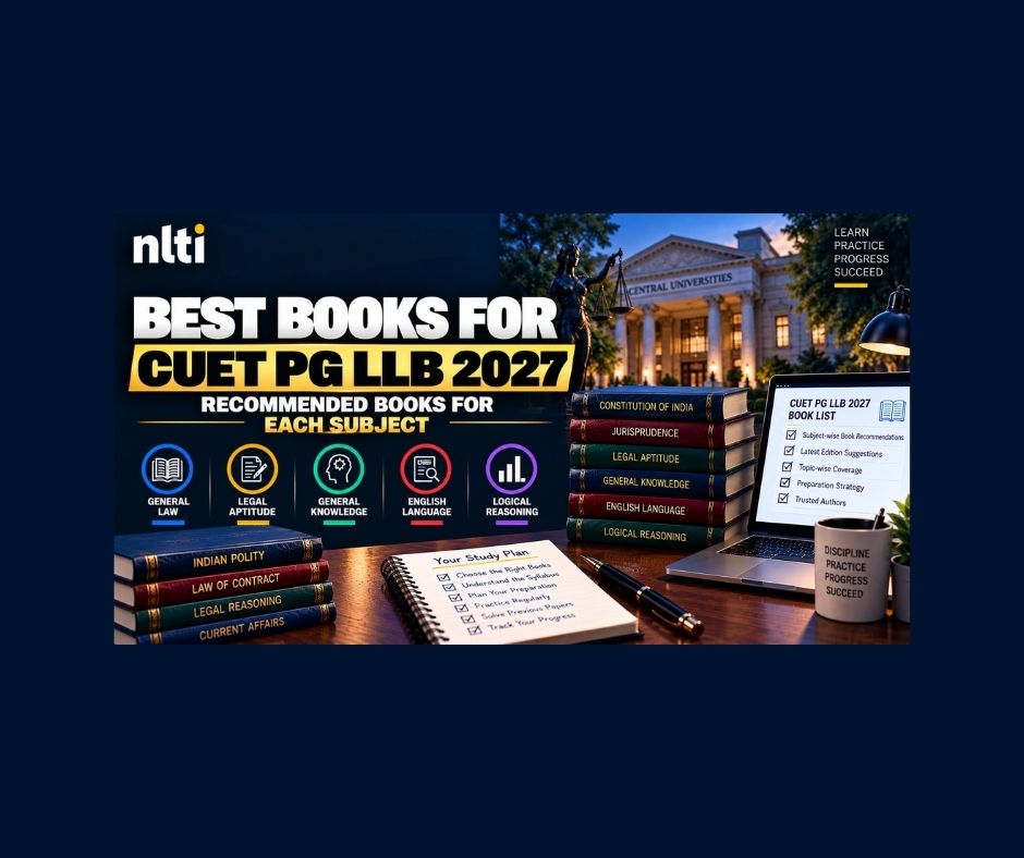 Best Books for CUET PG LLB 2027: Subject-Wise Guide