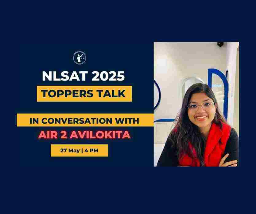 NLSAT Topper Avilokita Shares Her AIR 2 Journey 2025