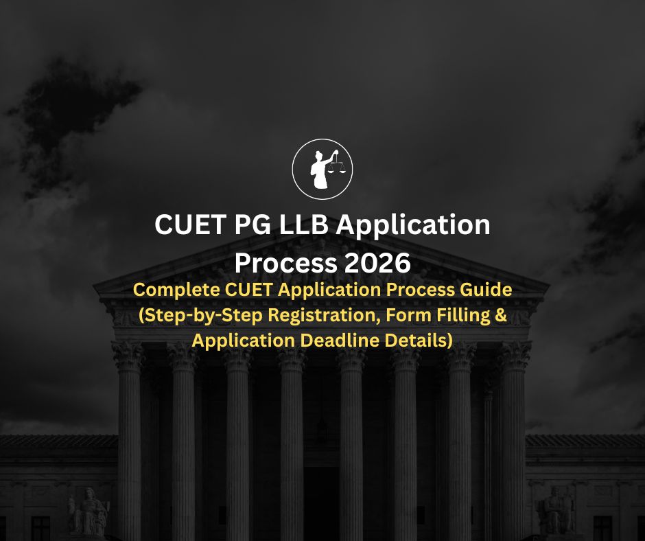 CUET PG LLB Application Process 2026: Step Guide