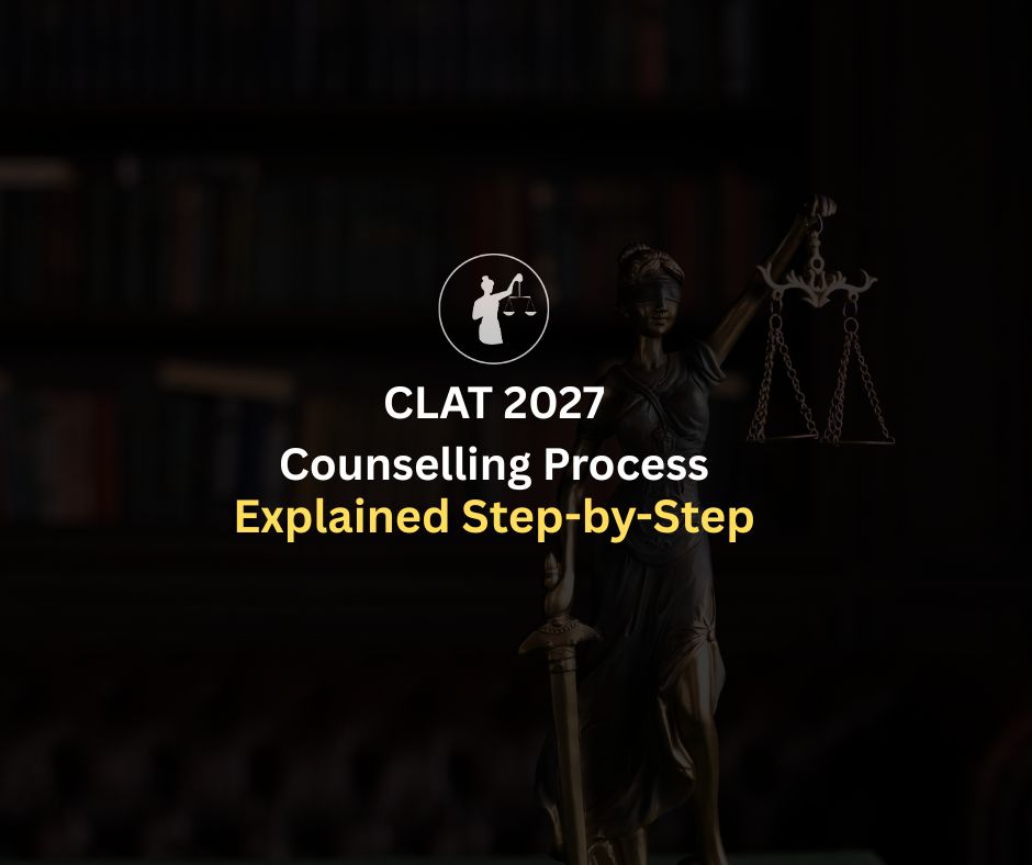 CLAT 2027 Counselling Process Explained Step-by-Step