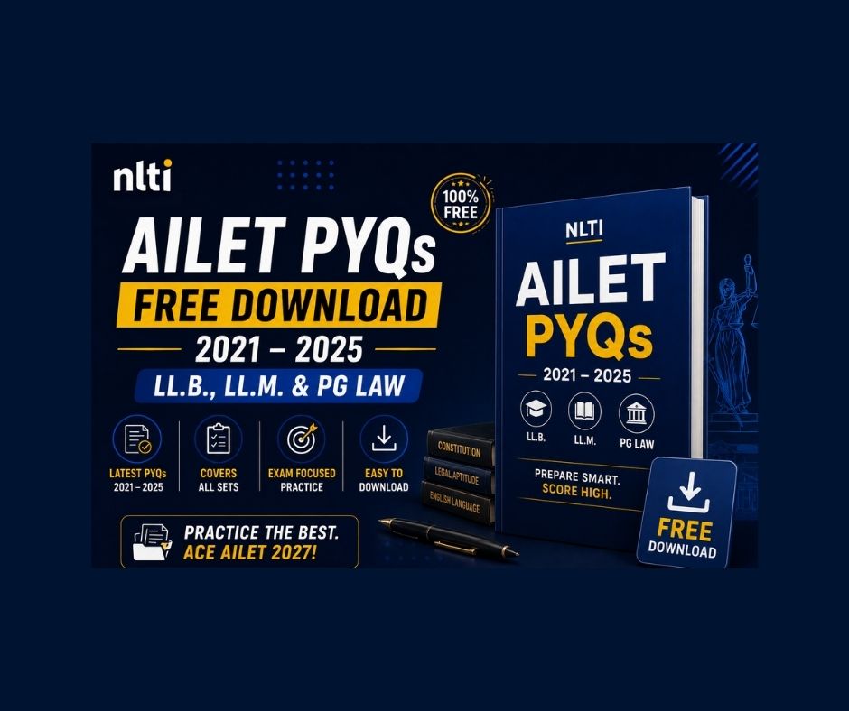AILET PYQs 2021–2025: Free LL.B. & LL.M. Download