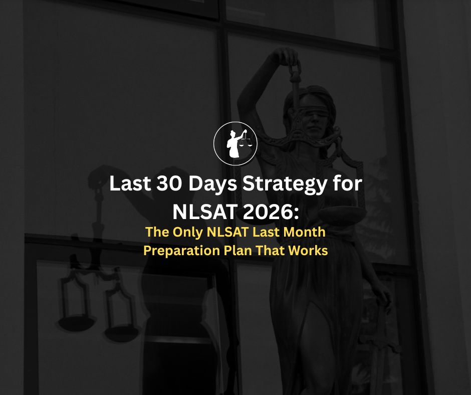 Last 30 Days Strategy for NLSAT 2026 That Works