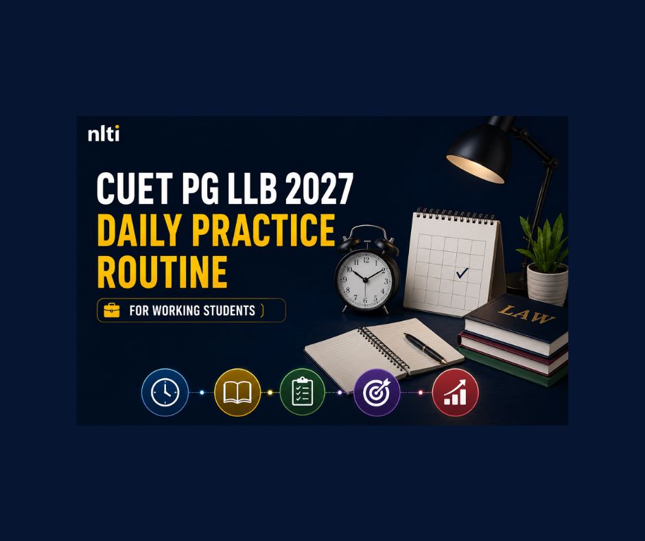 CUET PG LLB 2027 Routine for Working Students