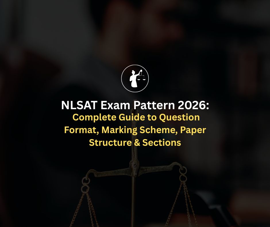NLSAT Exam Pattern 2026: Format, Marking & Sections