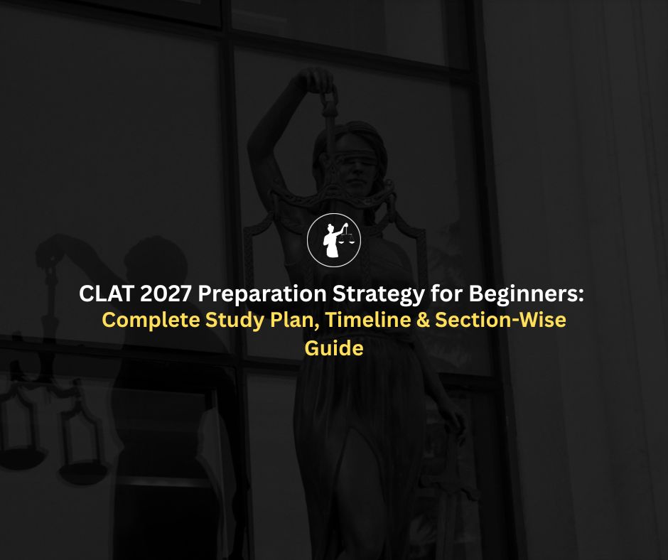 CLAT 2027 Preparation Strategy for Beginners Guide