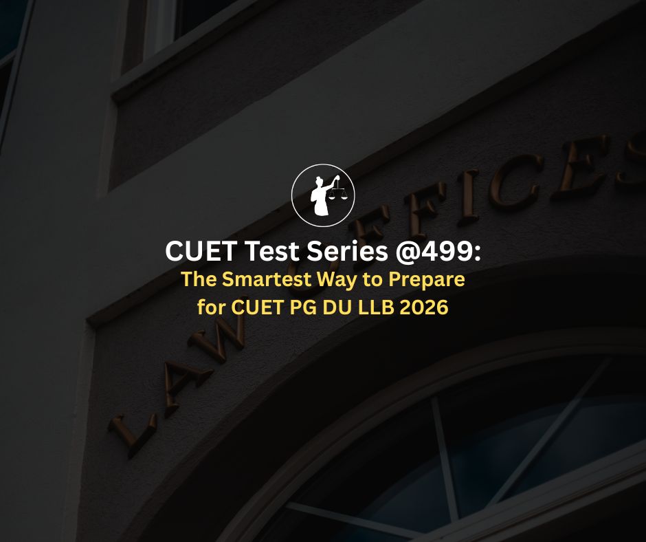 CUET PG DU LLB 2026 Test Series @499 – Smart Prep