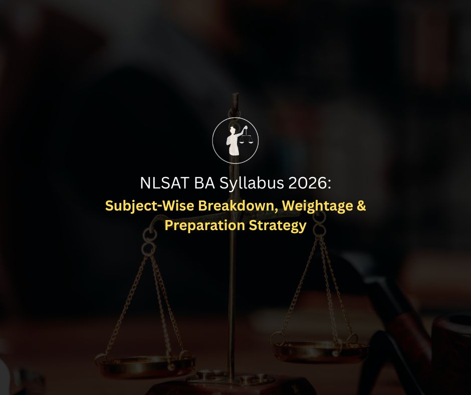 NLSAT BA Syllabus 2026 Subject Wise Breakdown & Strategy