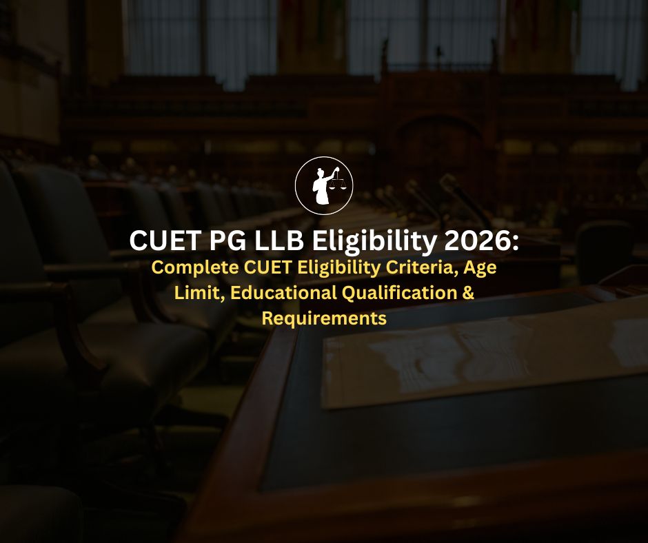 CUET PG LLB Eligibility 2026: Criteria & Age Limit