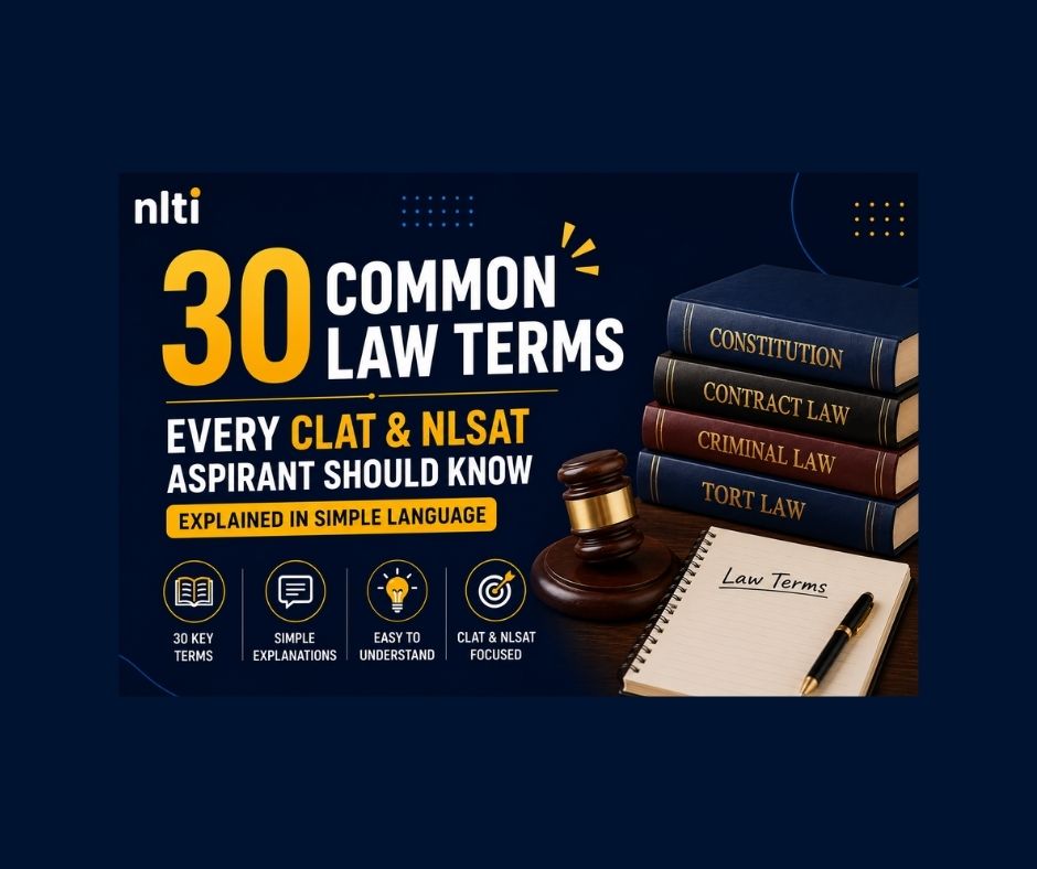 30 Must-Know Law Terms for CLAT & NLSAT 2027