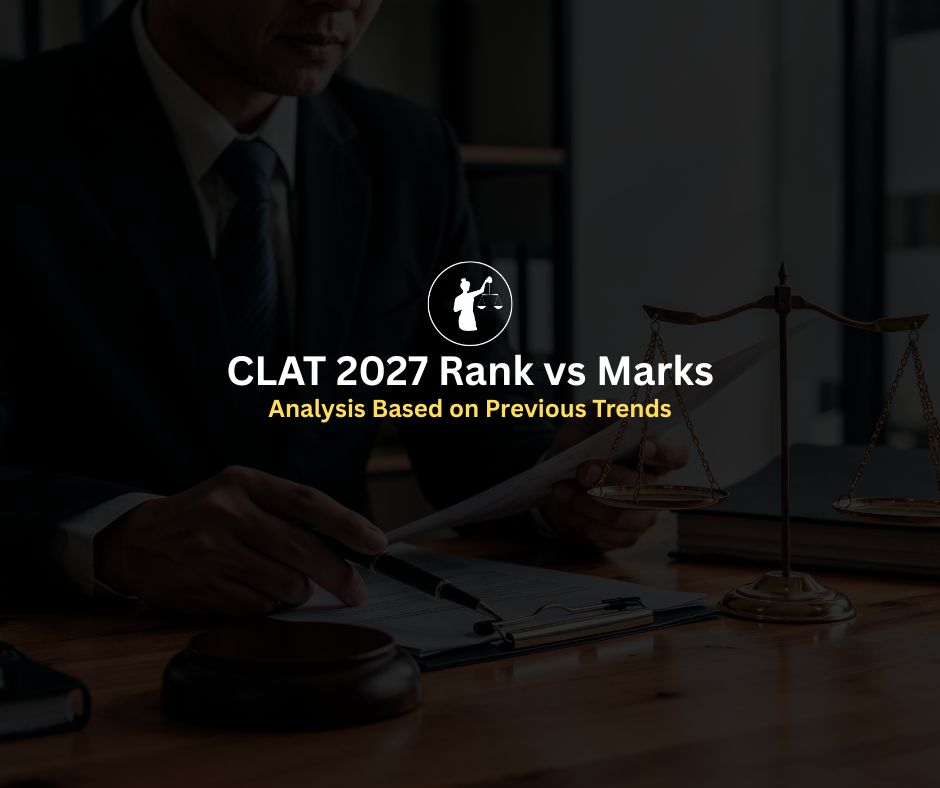 CLAT 2027 Rank vs Marks Analysis & Trends