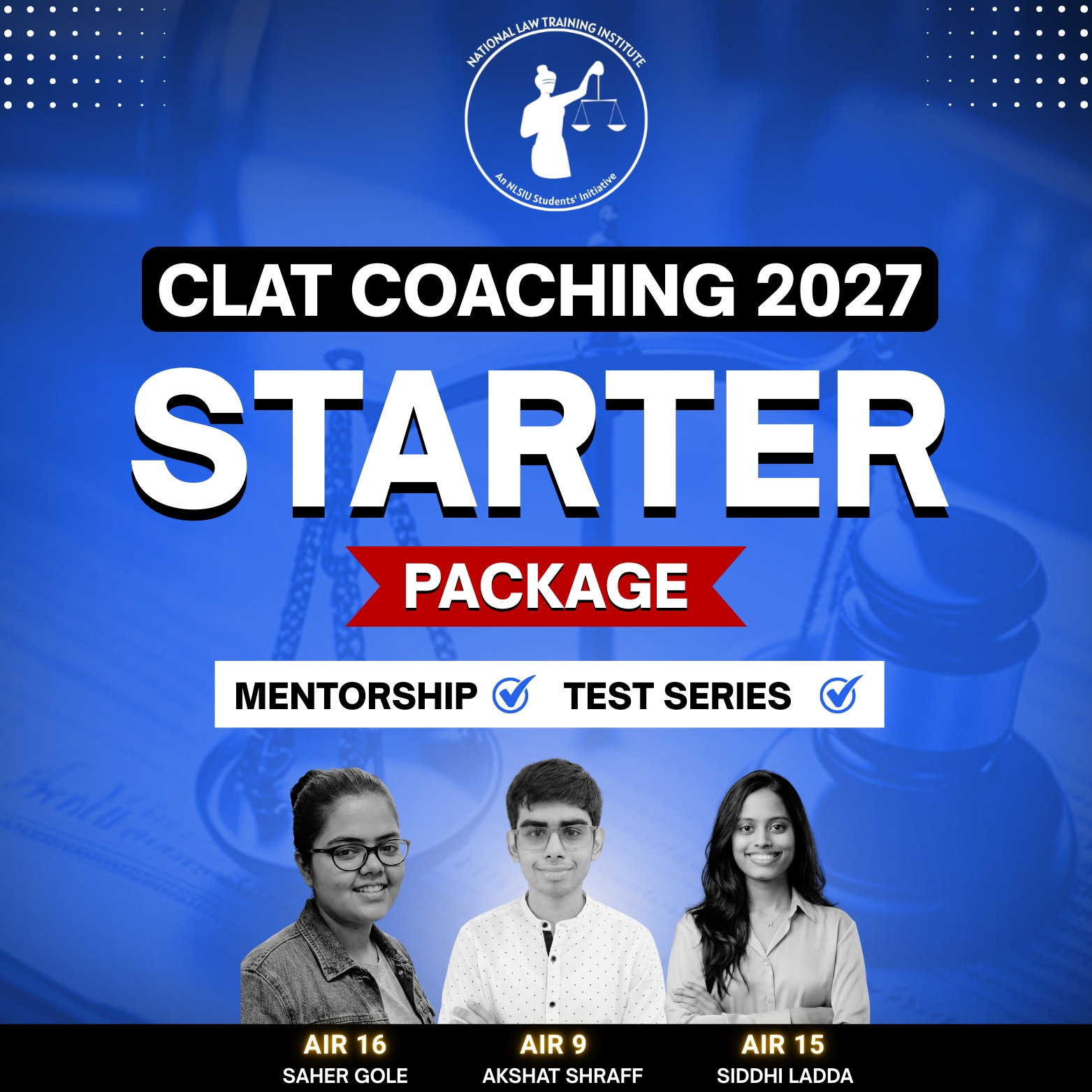 CLAT 2027 Starter's Program