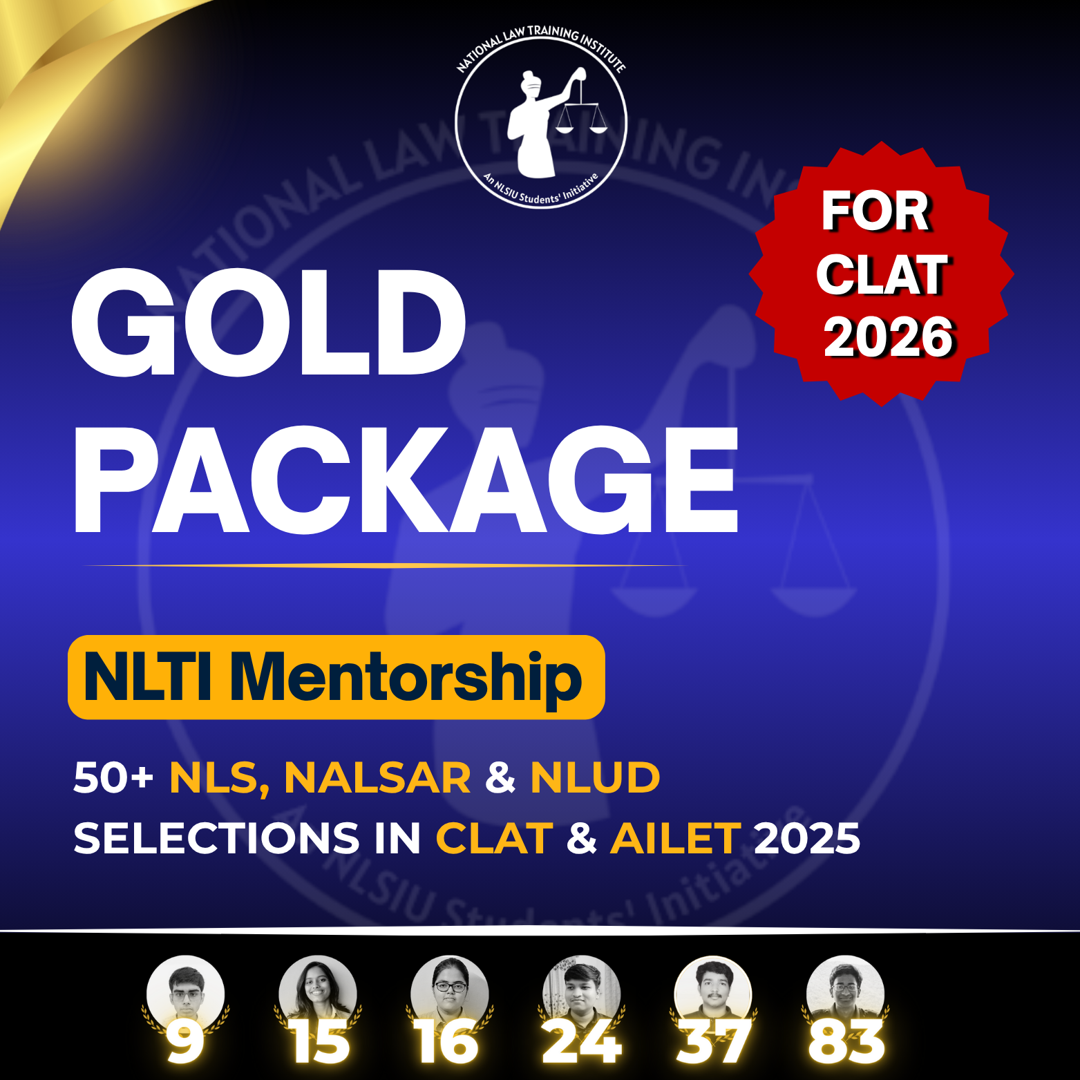 CLAT Online Coaching 2026 - 2027 by NLTI